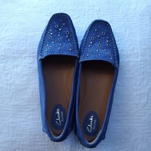Clark's Artisan Blue Suede Shoes💙